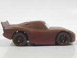 Disney Pixar Cars 3 Lightning Mcqueen As Chester Whipplefilter #15 Brown Die Cast Toy Car Vehicle