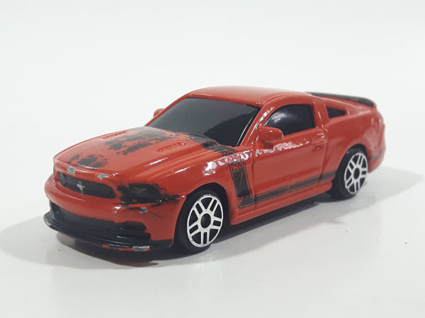 Maisto Fresh Metal 2015 Ford Mustang Boss 302 Orange Die Cast Toy Car Vehicle