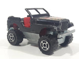 Majorette Jeep CJ 4x4 No. 290 & No. 244 Black 1/54 Scale Die Cast Toy Car Vehicle