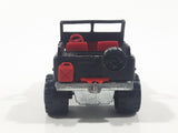 Majorette Jeep CJ 4x4 No. 290 & No. 244 Black 1/54 Scale Die Cast Toy Car Vehicle