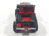 Majorette Jeep CJ 4x4 No. 290 & No. 244 Black 1/54 Scale Die Cast Toy Car Vehicle
