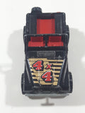 Majorette Jeep CJ 4x4 No. 290 & No. 244 Black 1/54 Scale Die Cast Toy Car Vehicle