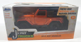 2016 Jada Just Trucks Fresh Ride 2014 Jeep Wrangler Metallic Orange 1/32 Scale Die Cast Toy Car Vehicle New in Box