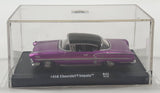 M2 Machines Auto Drivers 1958 Chevrolet Impala Pink Purple 1/64 Scale Die Cast Toy Car Vehicle in Case R37 16-07