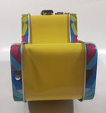 2011 Vandor SubaFilms The Beatles Yellow Submarine Shaped Embossed Tin Metal Lunch Box