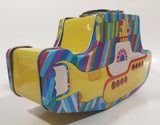 2011 Vandor SubaFilms The Beatles Yellow Submarine Shaped Embossed Tin Metal Lunch Box