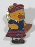 Braveheart Children's Trust Charity Bear Football/Rugby Ball 5/8" x 1" Enamel Metal Pin