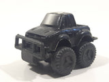 Unknown Brand No 0002 Stubby Black Plastic Die Cast Toy Car Vehicle