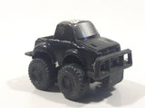 Unknown Brand No 0002 Stubby Black Plastic Die Cast Toy Car Vehicle