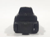 Unknown Brand No 0002 Stubby Black Plastic Die Cast Toy Car Vehicle
