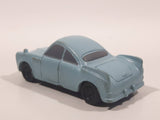 Disney Pixar Cars Light Blue Green Car Mini PVC Hard Rubber Toy Car Vehicle