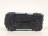 Disney Pixar Cars Light Blue Green Car Mini PVC Hard Rubber Toy Car Vehicle