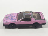 Golden Wheels 888-2 Star Team Pink Die Cast Toy Car Vehicle