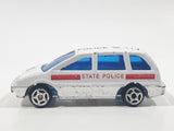 Unknown Brand 8008 Police 115 Van White Die Cast Toy Car Vehicle