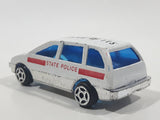 Unknown Brand 8008 Police 115 Van White Die Cast Toy Car Vehicle