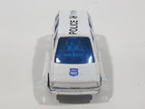 Unknown Brand 8008 Police 115 Van White Die Cast Toy Car Vehicle