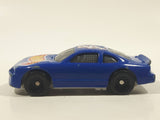 1998 Hot Wheels Racer Nascar #44 Blue Die Cast Toy Race Car Vehicle McDonald's Happy Meal