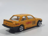 Unknown Brand Turbo #16 Yellow Die Cast Toy Car Vehicle