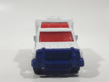 2002 McDonald's Matchbox Ambulance White Die Cast Toy Emergency Rescue Vehicle