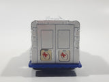 2002 McDonald's Matchbox Ambulance White Die Cast Toy Emergency Rescue Vehicle