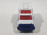 2002 McDonald's Matchbox Ambulance White Die Cast Toy Emergency Rescue Vehicle