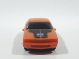 2007 B. Little Electronic Arts Need For Speed Video Game Dodge Challenger Orange Plastic Die Cast Toy Car Vehicle