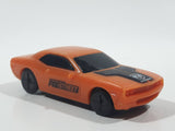 2007 B. Little Electronic Arts Need For Speed Video Game Dodge Challenger Orange Plastic Die Cast Toy Car Vehicle
