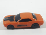 2007 B. Little Electronic Arts Need For Speed Video Game Dodge Challenger Orange Plastic Die Cast Toy Car Vehicle