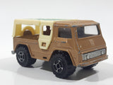 Vintage Majorette No. 260 Explorateur Volvo Laplander 1/59 Scale Brown Gold Die Cast Toy Car Vehicle