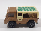 Vintage Majorette No. 260 Explorateur Volvo Laplander 1/59 Scale Brown Gold Die Cast Toy Car Vehicle