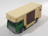 Vintage 1977 Lesney Matchbox Superfast No. 40 Bedford Horse Box Truck Green and Beige Die Cast Toy Car Vehicle