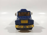 Rare Vintage Majorette Super Movers Semi Tractor Truck and Tanker Trailer Sunoco Blue and Yellow 1/60 Scale Die Cast Toy Car Vehicle
