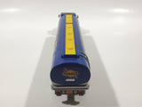 Rare Vintage Majorette Super Movers Semi Tractor Truck and Tanker Trailer Sunoco Blue and Yellow 1/60 Scale Die Cast Toy Car Vehicle
