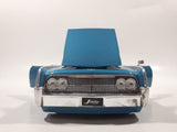 Jada Dub City No. 90609 1963 Lincoln Continental Blue 1/24 Scale Die Cast Toy Car Vehicle with Suicide Doors