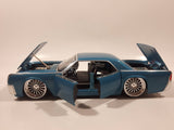 Jada Dub City No. 90609 1963 Lincoln Continental Blue 1/24 Scale Die Cast Toy Car Vehicle with Suicide Doors