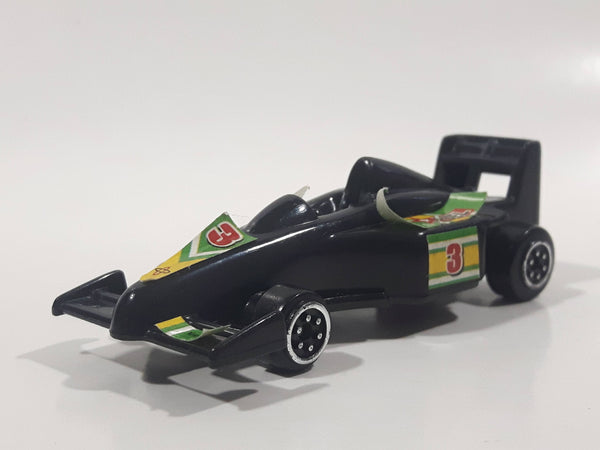 Unknown Brand Formula-1 F1 Fuel #3 Black Die Cast Toy Car Vehicle