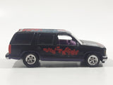 2003 Johnny Lightning Marvel 1997 Chevy Tahoe The Incredible Hulk Black Die Cast Toy Car Vehicle