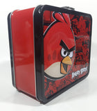 2013 Rovio Entertainment Angry Birds Red Embossed Tin Metal Lunch Box