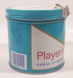 Vintage 1980s Player's Light Navy Cut Cigarette Tobacco 200g Blue Tin Can