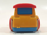Train Locomotive Red Yellow Blue Plastic Toy Vehicle