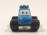 Off-Road Truck Blue PVC Hard Rubber Toy Car Vehicle