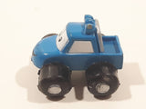 Off-Road Truck Blue PVC Hard Rubber Toy Car Vehicle