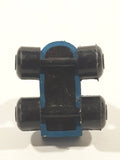 Off-Road Truck Blue PVC Hard Rubber Toy Car Vehicle