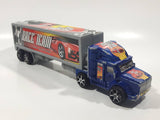 Semi Tractor Truck and Trailer Fast and Furious Race Team 9" Long Plastic Toy Car Vehicle