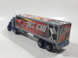 Semi Tractor Truck and Trailer Fast and Furious Race Team 9" Long Plastic Toy Car Vehicle