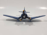 Disney Pixar Planes Skipper VF-17 Airplane Dark Blue 5" Long Die Cast Toy Aircraft with Folding Wings