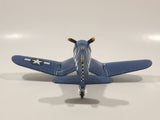 Disney Pixar Planes Skipper VF-17 Airplane Dark Blue 5" Long Die Cast Toy Aircraft with Folding Wings