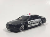 Maisto Ford Interceptor Haywood Police Tactical Unit 1035 Black and White Die Cast Toy Police Officer Cop Vehicle