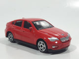 HTI BMW X6 Red Die Cast Toy Car Vehicle