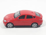 HTI BMW X6 Red Die Cast Toy Car Vehicle